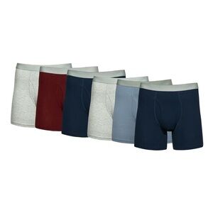 George Men's cotton stretch Boxer Briefs 6 Pack size 3X
